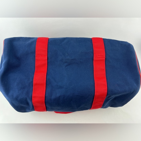 Vintage 1970s Pepsi and Kentucky Fried Chicken Canvas Duffel Bag 16x9x9 EUC - Picture 3 of 13